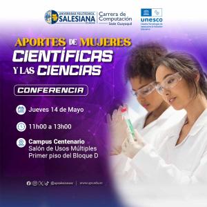 Conferencia: Aportes de Mujeres Científicas y las Ciencias